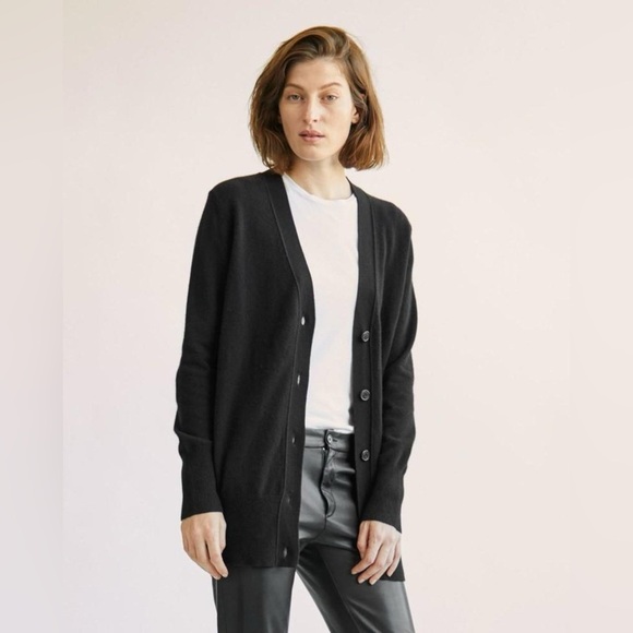 NILI LOTAN Lane Cashmere Cardigan - Picture 1 of 11